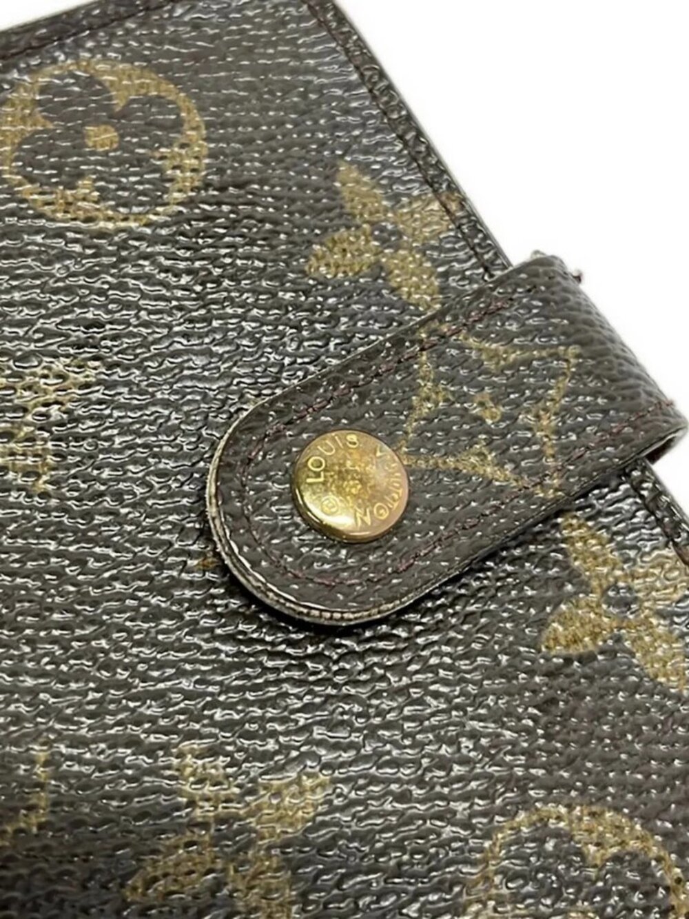 LOUIS VUITTON Compact Zipper Wallet M61667 Monogram - MI0041 Bifold Wallet - Picture 7 of 12
